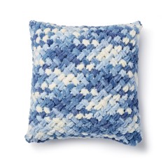 Bernat - EZ Criss-Cross Pillow in Alize Blanket -EZ (downloadable PDF)