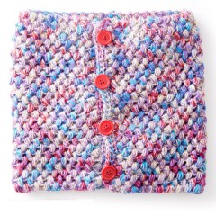 Bernat - Crochet Kid Cowl in Softee Baby Colors (downloadable PDF)