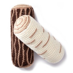Bernat - Crochet Timber Pillows in Softee Chunky (downloadable PDF)