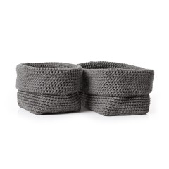 Bernat - Crochet Cutlery Baskets in Maker Outdoor (downloadable PDF)