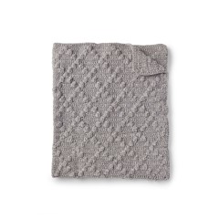 Bernat - Crochet Diamond Bobble Blanket in Baby Velvet (downloadable PDF)
