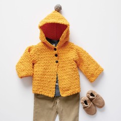 Bernat - Elfin Crochet Cardigan in Baby Blanket Tiny (downloadable PDF)