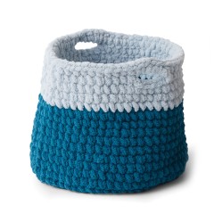Bernat - Crochet Basket in Blanket Extra (downloadable PDF)
