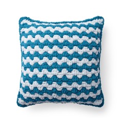 Bernat - Granny Striped Crochet Floor Cushion in Blanket Extra (downloadable PDF)