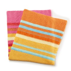 Bernat - Fading Stripes Knit Baby Blanket in Softee Baby (downloadable PDF)