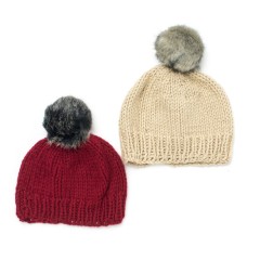 Bernat - Family Hats in Softee Chunky (downloadable PDF)