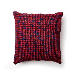 Bernat - Crochet Granite Stitch Floor Cushion in Blanket (downloadable PDF)