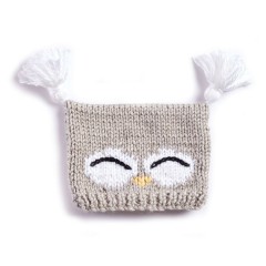 Bernat - I'm a Hoot! Knit Hat in Softee Baby Chunky  (downloadable PDF)