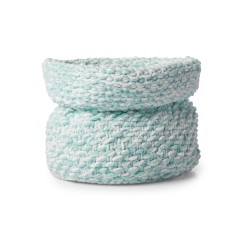 Bernat - Knit Nursery Basket in Baby Blanket (downloadable PDF)