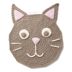 Bernat - Purrfect Crochet Play Rug in Baby Blanket (downloadable PDF)
