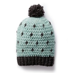 Bernat - Cozy Crochet Hat in Roving (downloadable PDF)