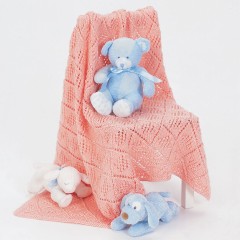 Bernat - Baby Blanket in Satin (downloadable PDF)
