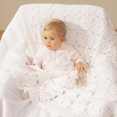 Bernat - Crochet Baby Blanket in Softee Baby (downloadable PDF)