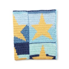Bernat - Starry Sky Crochet Blanket in Softee Baby (downloadable PDF)