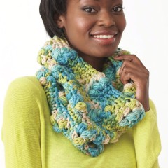 Bernat - Textured Cowl in Softee Chunky (downloadable PDF)