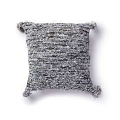 Bernat - Cable Texture Knit Pillow in Crushed Velvet (downloadable PDF)