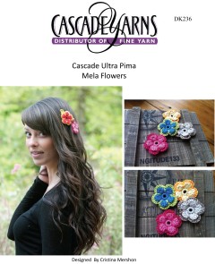 Cascade DK236 - Mela Flowers in Ultra Pima (downloadable PDF)