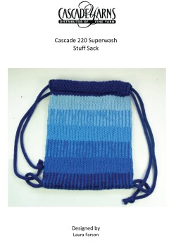 Cascade W275 - Boy's Stuff Sack in 220 Superwash (downloadable PDF)