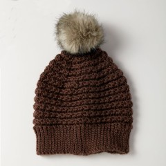 Caron - 5 Star Women's Beanie Hat in Simply Soft (downloadable PDF)