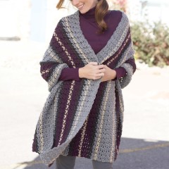 Caron - Afternoon Wrap in Simply Soft (downloadable PDF)