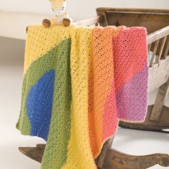 Caron - Baby Waves Blanket in Simply Soft (downloadable PDF)