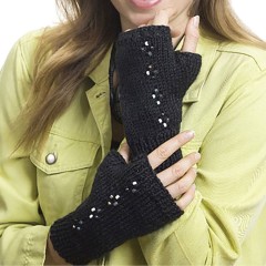 Caron - Beaded Wristlets in Simply Soft (downloadable PDF)