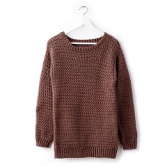 Caron - Big Easy Crochet Pullover in Simply Soft (downloadable PDF)
