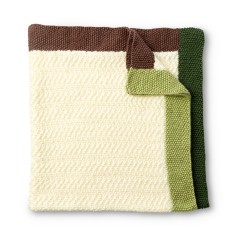 Caron - Brick Road Knit Baby Blanket in Simply Soft (downloadable PDF)