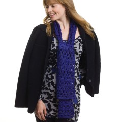 Caron - Broomstick Lace Scarf, Stole or Throw in Simply Soft (downloadable PDF)