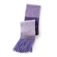 Caron - Basic Knit Scarf in Cakes (downloadable PDF)