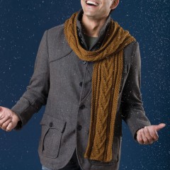 Caron - Combo Cable Scarf in Simply Soft (downloadable PDF)