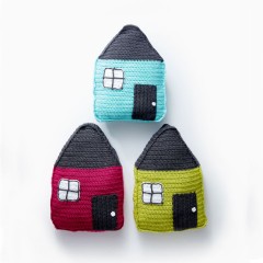 Caron - Cozy Cottage Crochet Pillow in Simply Soft (downloadable PDF)