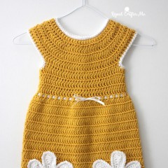 Caron - Crochet Daisy Dress in Simply Soft (downloadable PDF)