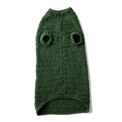 Caron - Crochet Dapper Pup Sweater in Simply Soft (downloadable PDF)
