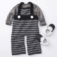 Caron - Funny Dungarees in Simply Soft (downloadable PDF)