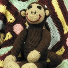 Caron - Monkey Toy in Simply Soft (downloadable PDF)