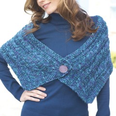 Caron - Oceanic Cables Wrap in Simply Soft (downloadable PDF)
