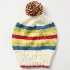 Caron - Polychrimatic Hat in Simply Soft (downloadable PDF)