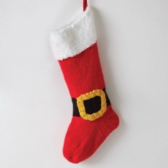 Caron - Santa and Elf Stockings in Bernat Pipsqueak or Caron Simply Soft (downloadable PDF)