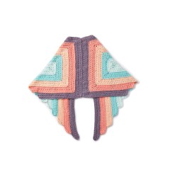 Caron - Crochet Spread Your Wings Shawl in Pantone (downloadable PDF)