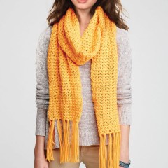 Caron - Straight Up Scarf in Simply Soft (downloadable PDF)