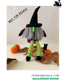 Cygnet 1370 - Halloween Witch in Little Ones A-Z (downloadable PDF)