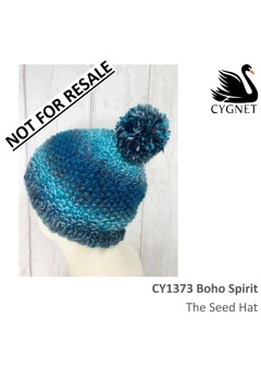 Cygnet 1373 - The Seed Hat in Boho Spirit (downloadable PDF)