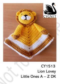 Cygnet 1513 - Lion Lovey in Little Ones A-Z (downloadable PDF)