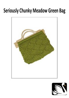 Cygnet - Meadow Green Bag in Seriously Chunky (downloadable PDF)