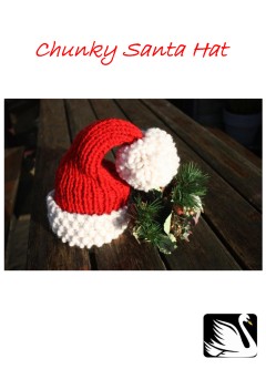 Cygnet - Chunky Santa Hat in Seriously Chunky (downloadable PDF)