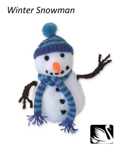 Cygnet - Winter Snowman in Cygnet DK (downloadable PDF)