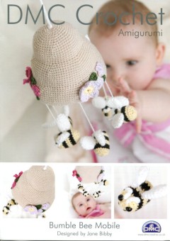 DMC 14897L/2 Crochet Bumble Bee Mobile Amigurumi (Leaflet)