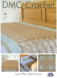 DMC 14940L/2 Crochet Lace Effect Bed Runner (Leaflet)