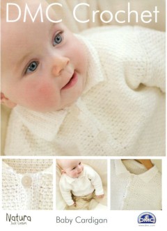 DMC 15044L/2 Crochet Baby Cardigan (Leaflet)